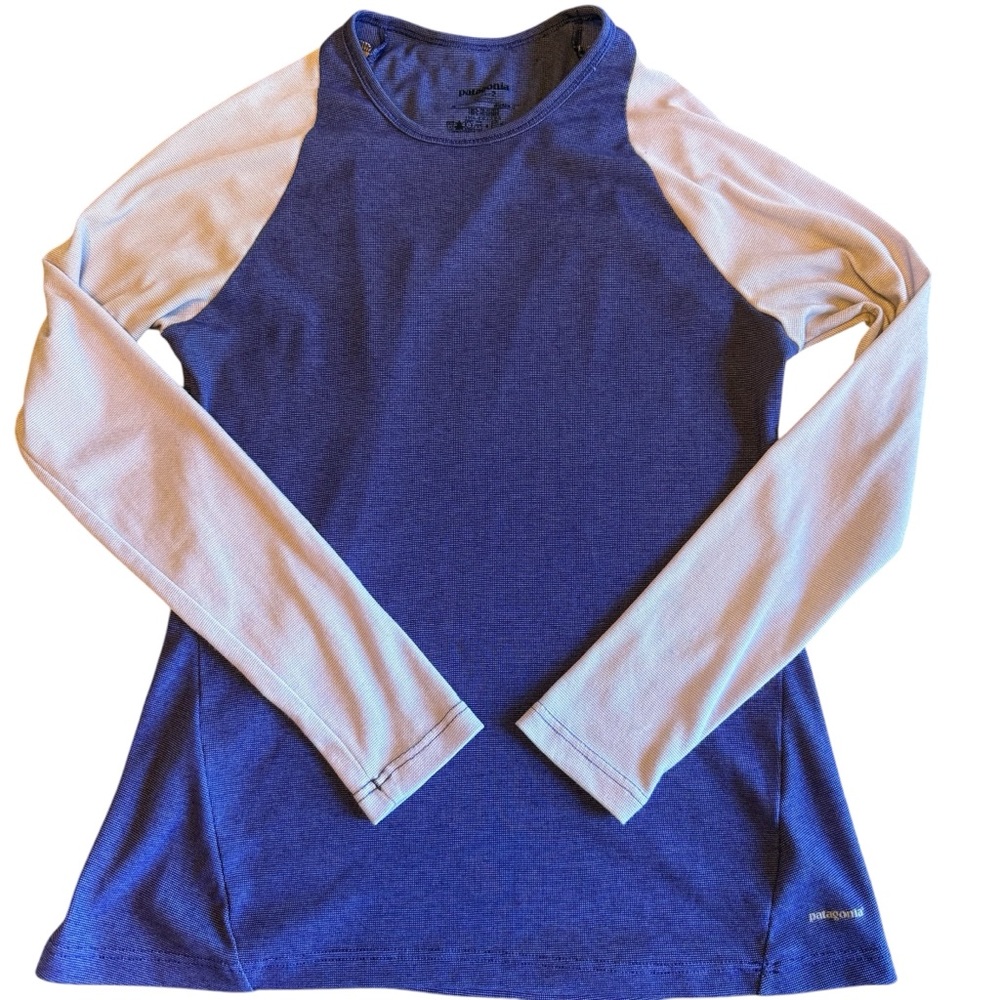 Patagonia Purple capilene 2 Long Sleeve Shirt Womens baselayer Medium